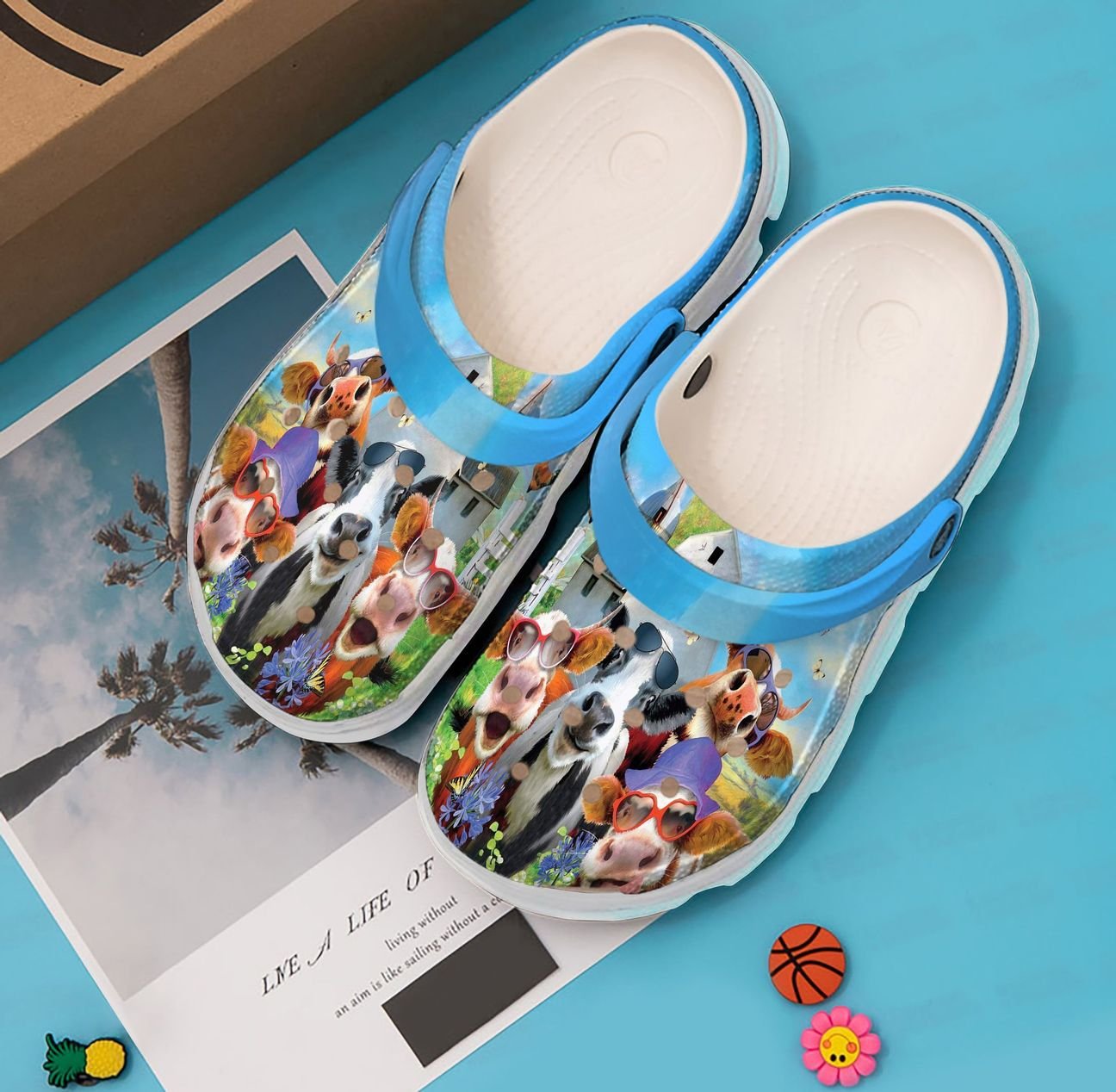 Cow Personalized Clog, Custom Name, Text, Color, Number Fashion Style For Women, Men, Kid, Print 3D Funny Happy Cows