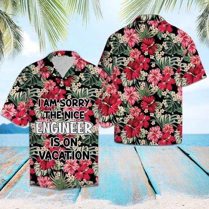 Engineer On Vacation Hawaii Shirt For Men Women Adult Ha65639