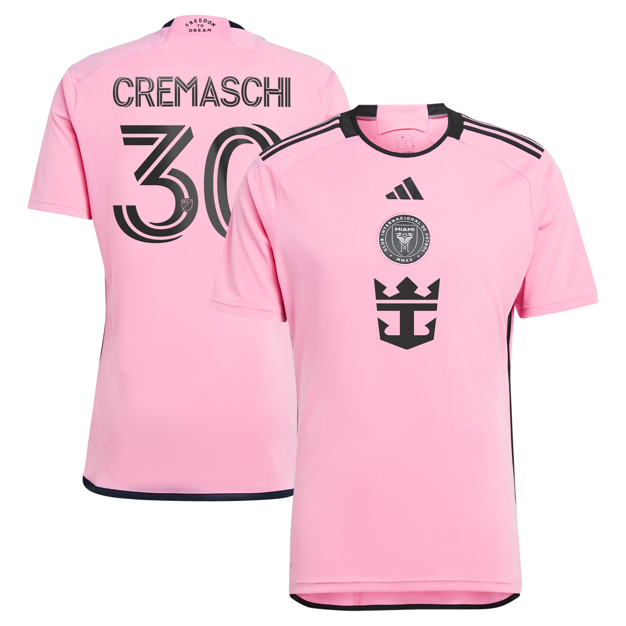 Benjamin Cremaschi Inter Miami CF 2024 2getherness Replica Player Jersey – Pink