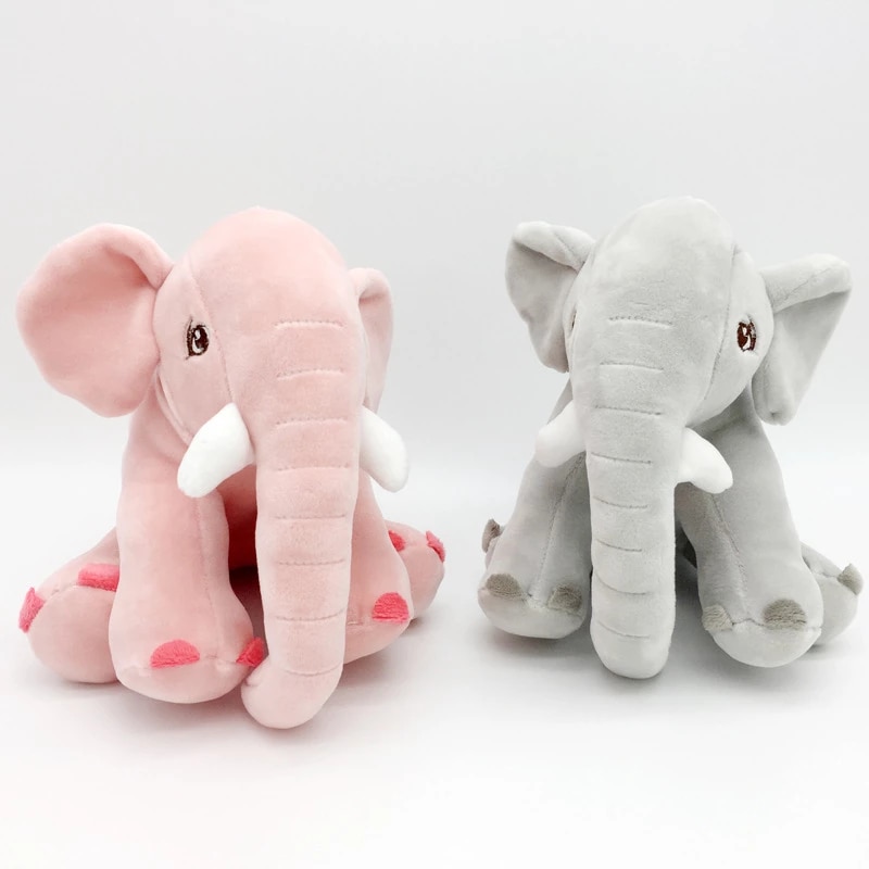 20 CM Baby Cute Elephant Plush Stuffed Toy Doll Soft Animal Plush Toy alx