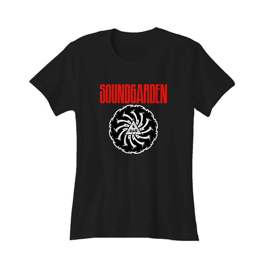 Soundgarden Logo Pearl Jam Nirvana Drunge Music Rock Heavy Chris Cornell Legend Cult Classic Vintage Women’s T-Shirt