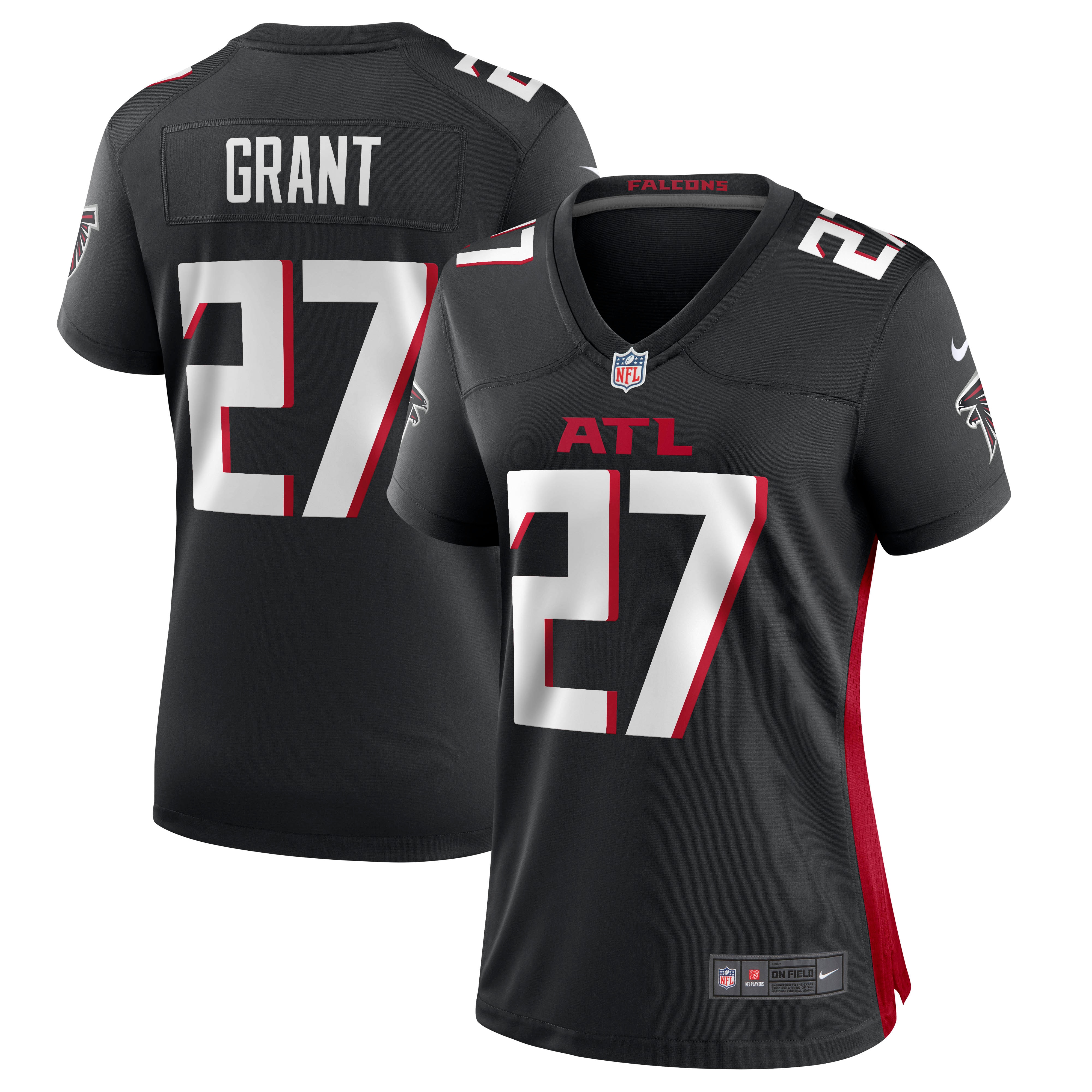 Richie Grant Atlanta Falcons Women's Game Jersey – Black