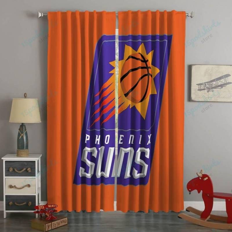 3D Printed Phoenix Suns Style Custom Living Room Curtains