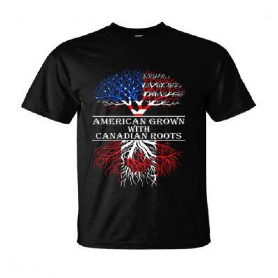 AGR American Grown With Canadian Roots – Ultra-Cotton T-Shirt