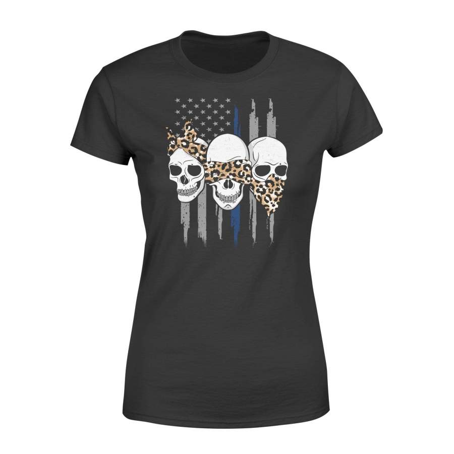 TBL – Three Skull Leopard- Standard Women’s T-shirt – DSAPP