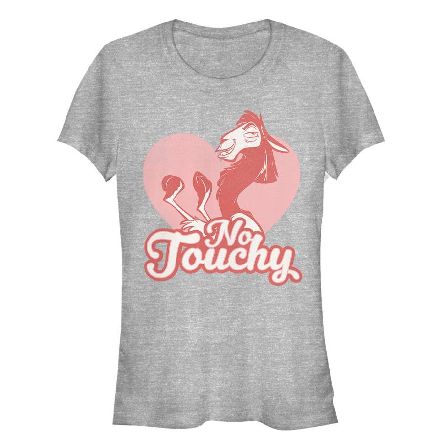 The Emperor’s New Groove Junior’s Valentine Kuzco No Touchy  T Shirt