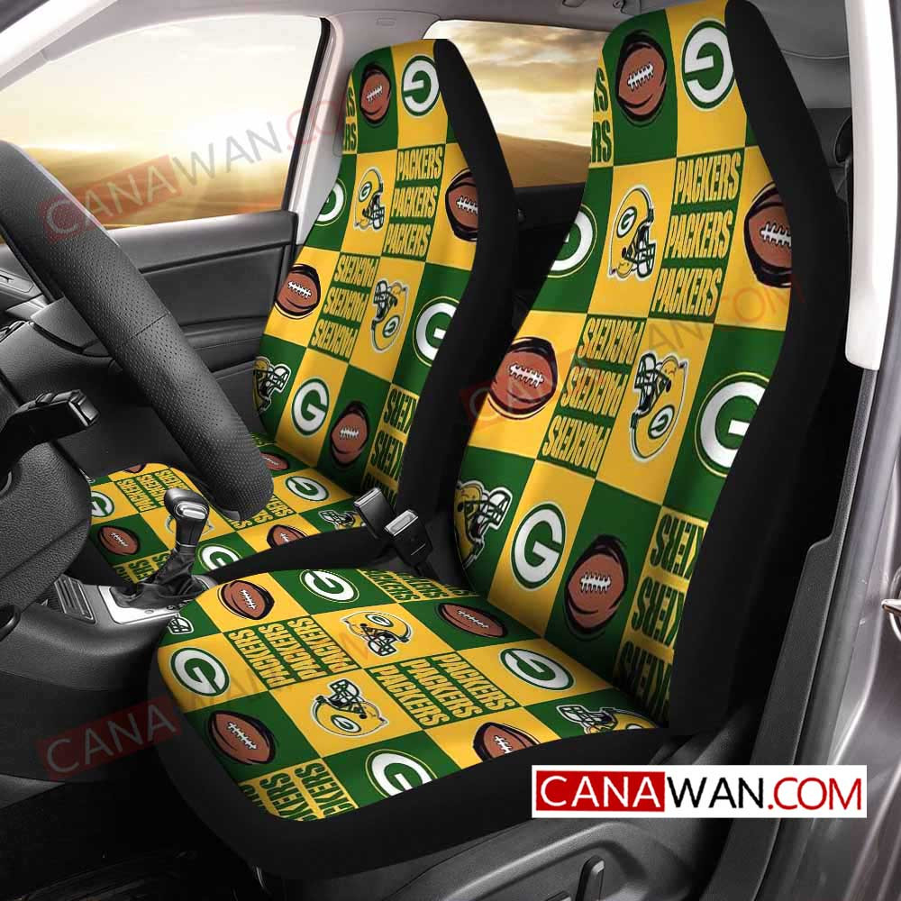 Green Bay Packers Style167 3D Customized Personalized Car Seat Cover