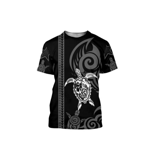 Black And White Sea Turtle 3D All Over Printed Shirts For Men And Women Turtle Lovers, Gift For Men Gift For Women Gift For Turtle Lover Friend 3D Shirts