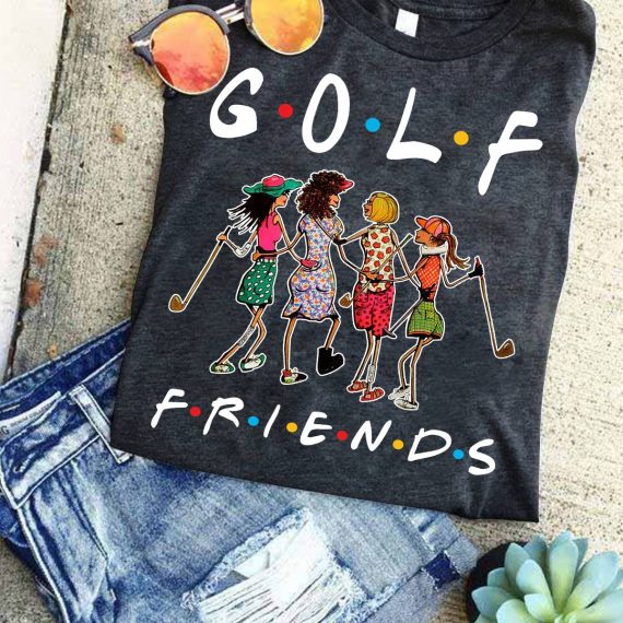 Women S Golf Friend Cute Tshirt Hg