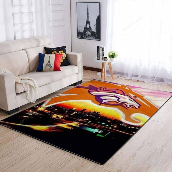 Denver Broncos Logo Area Limited Edition  Sku 264309 Rug