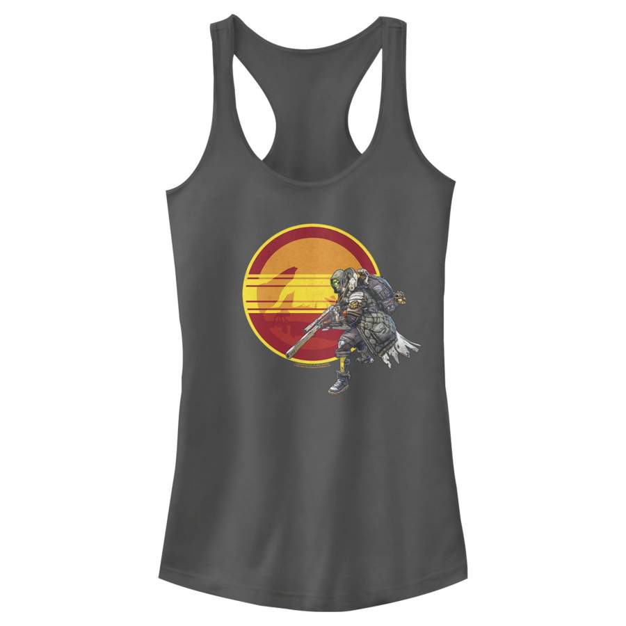 Borderlands 3 Junior’s FL4K Beastmaster Sunset  Racerback Tank