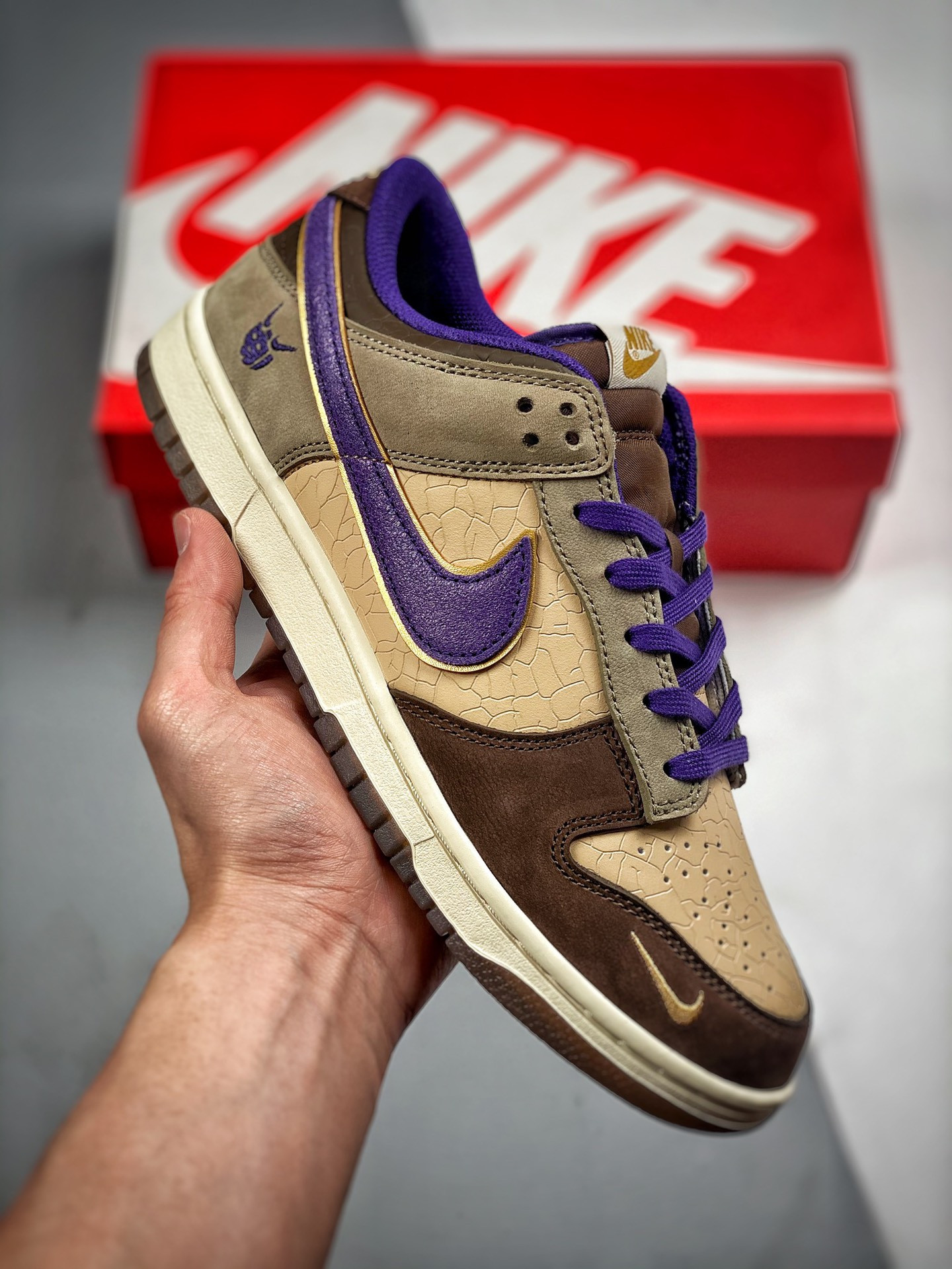 Nike Dunk Low Setsubun TanBrown-Purple DQ5009-268 5339447