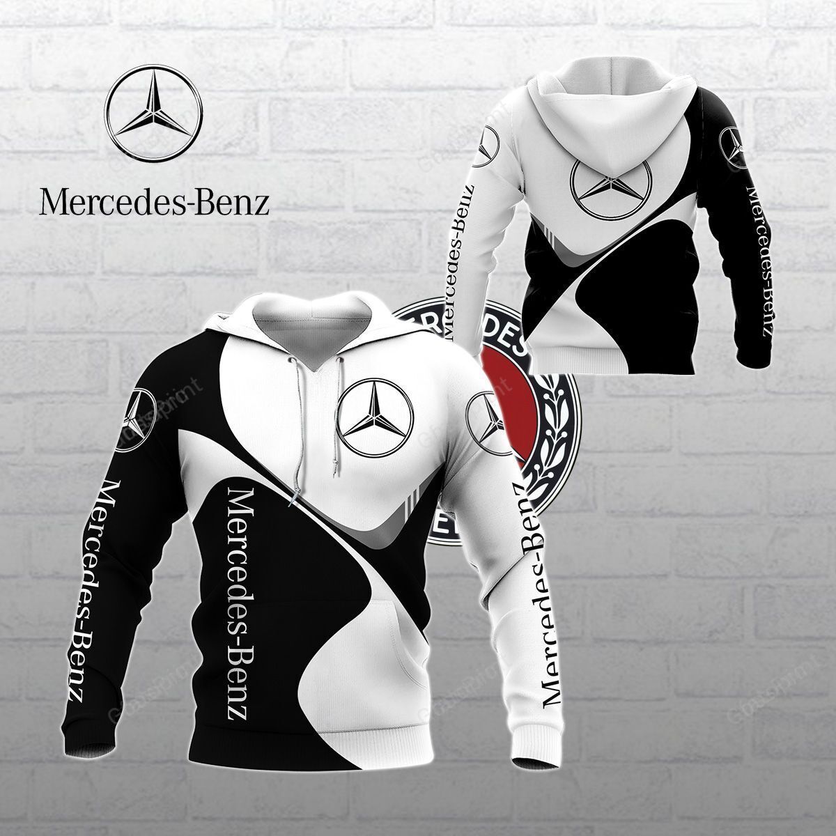 3D All Over Mercedes-Benz Shirt Ver 1