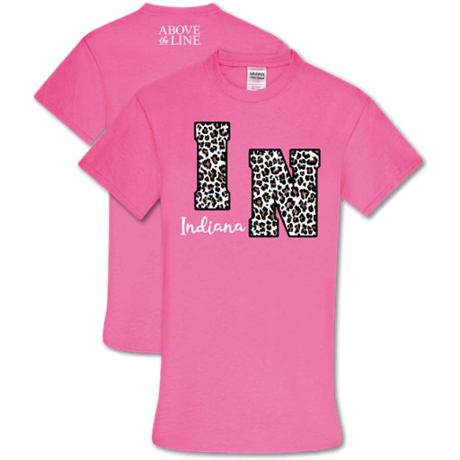 Couture Above The Line Soft Collection Leopard Indiana T-Shirt