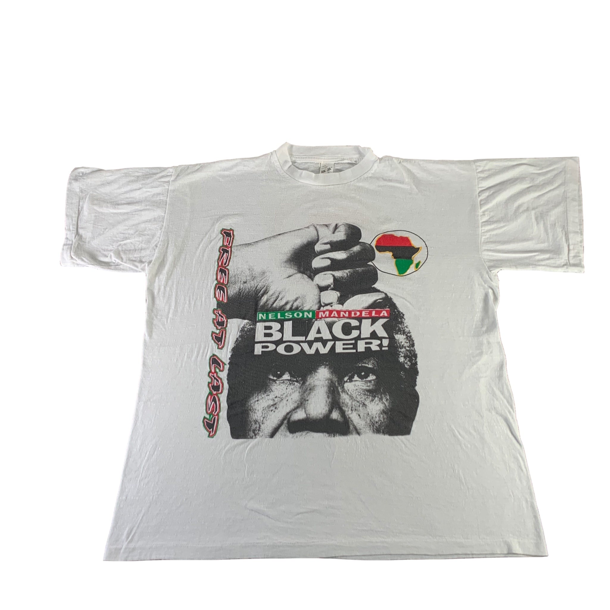 Vintage Nelson Mandela “Black Power” T-Shirt