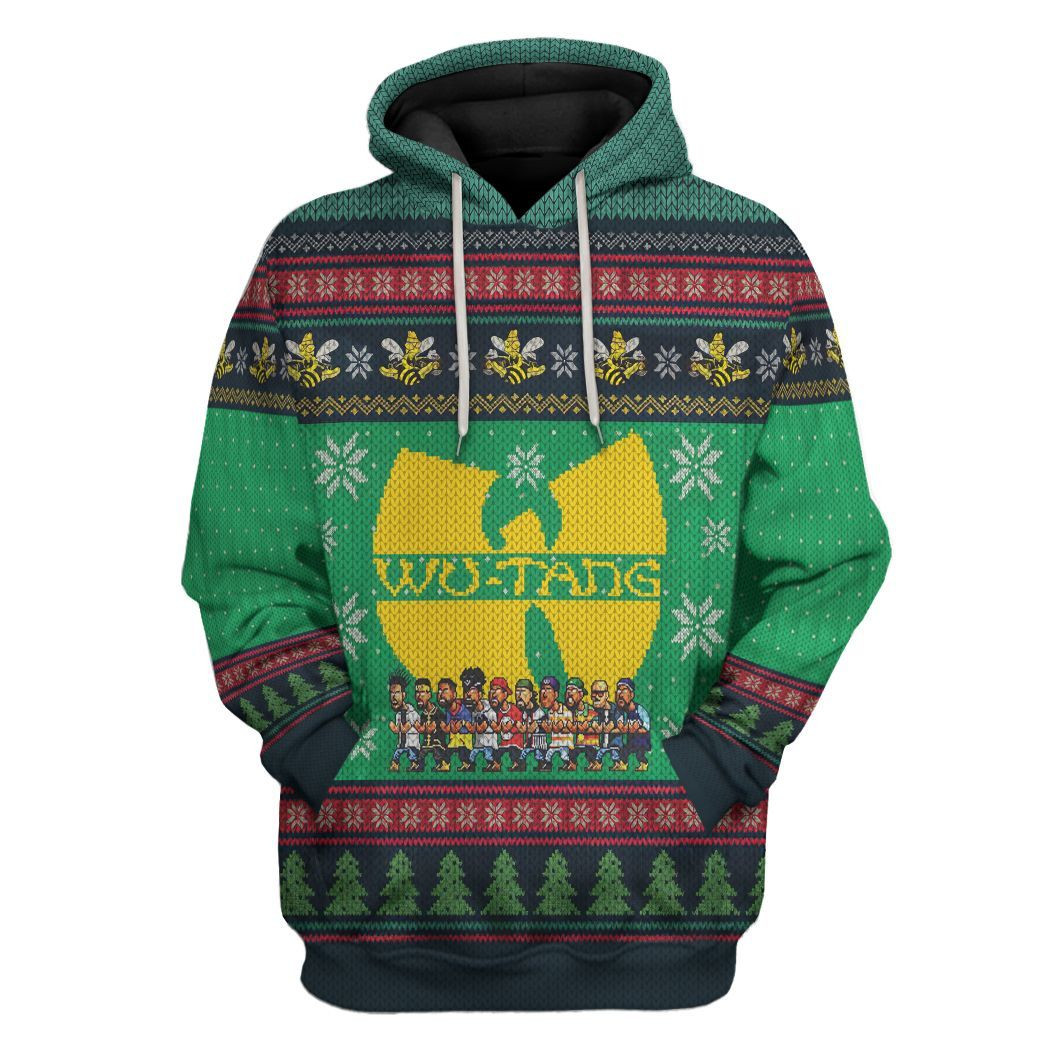 3D Wutang Clan Ugly Sweater Custom Hoodie Apparel