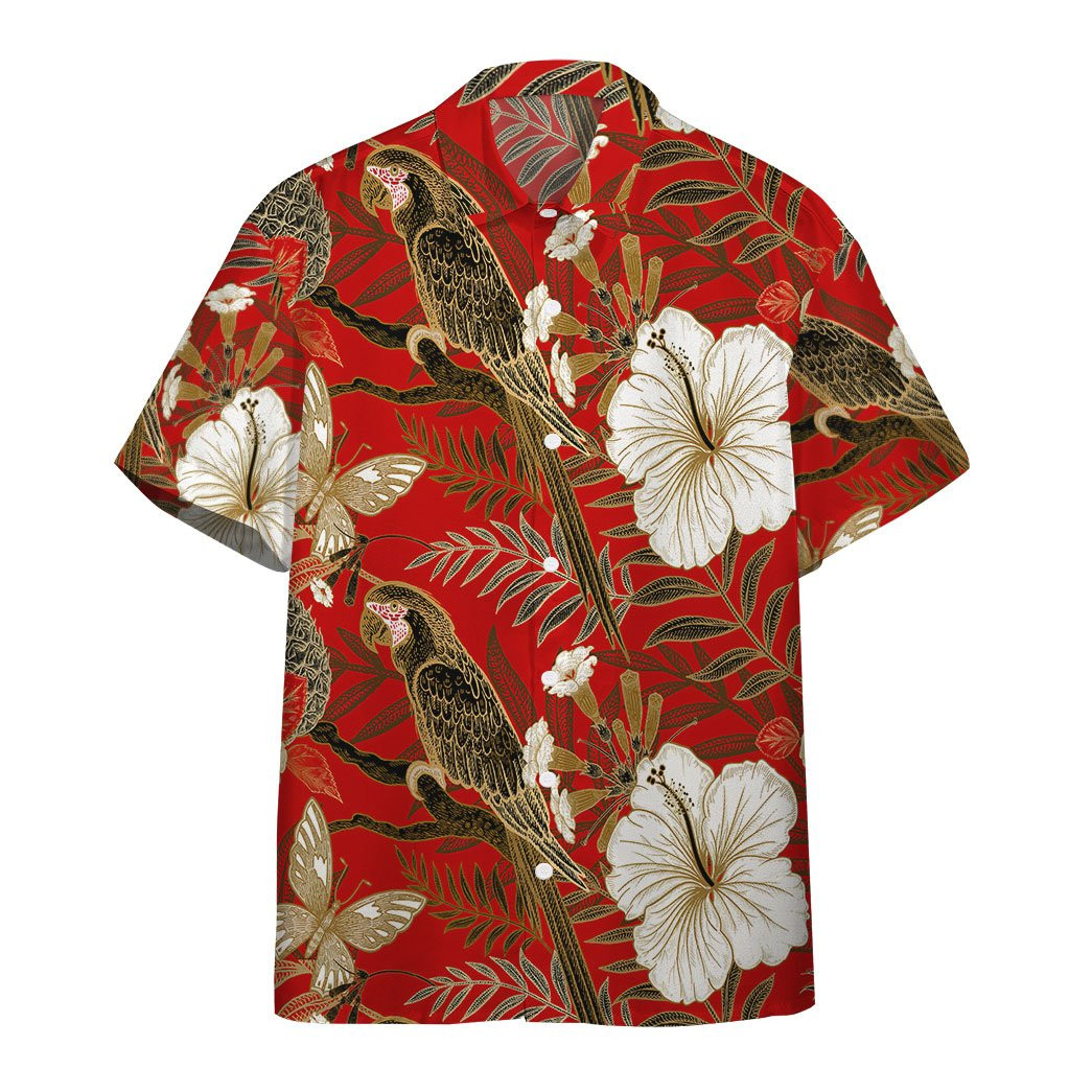 Tropical Parrot Hawaii Shirt Unisex Adult Ha5367