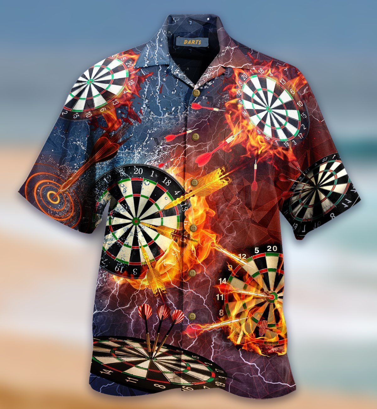 Born To Play Darts Hawaii Shirt Ha57645