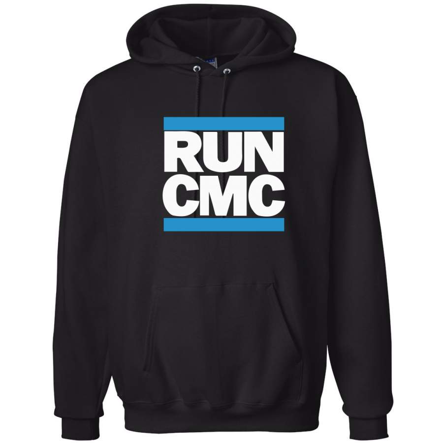 Run CMC Carolina Football McCaffrey #22 | Mens Sports Hooded Sweatshirt Graphic Hoodie