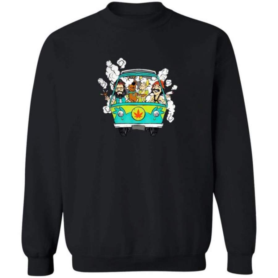 cheech and chong with scooby doo