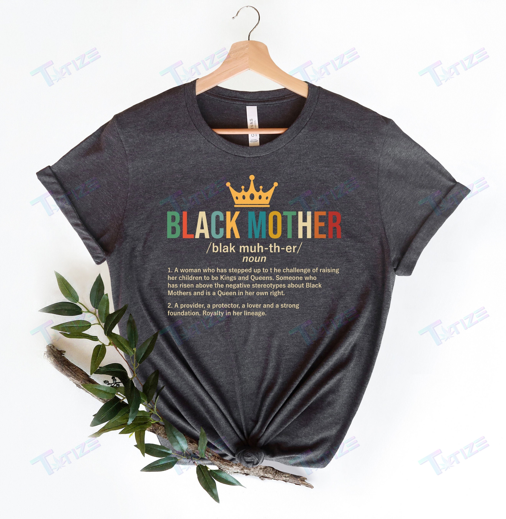 Black Mother Shirt, Black Queen Graphic Unisex T Shirt, Sweatshirt, Hoodie Size S – 5Xl