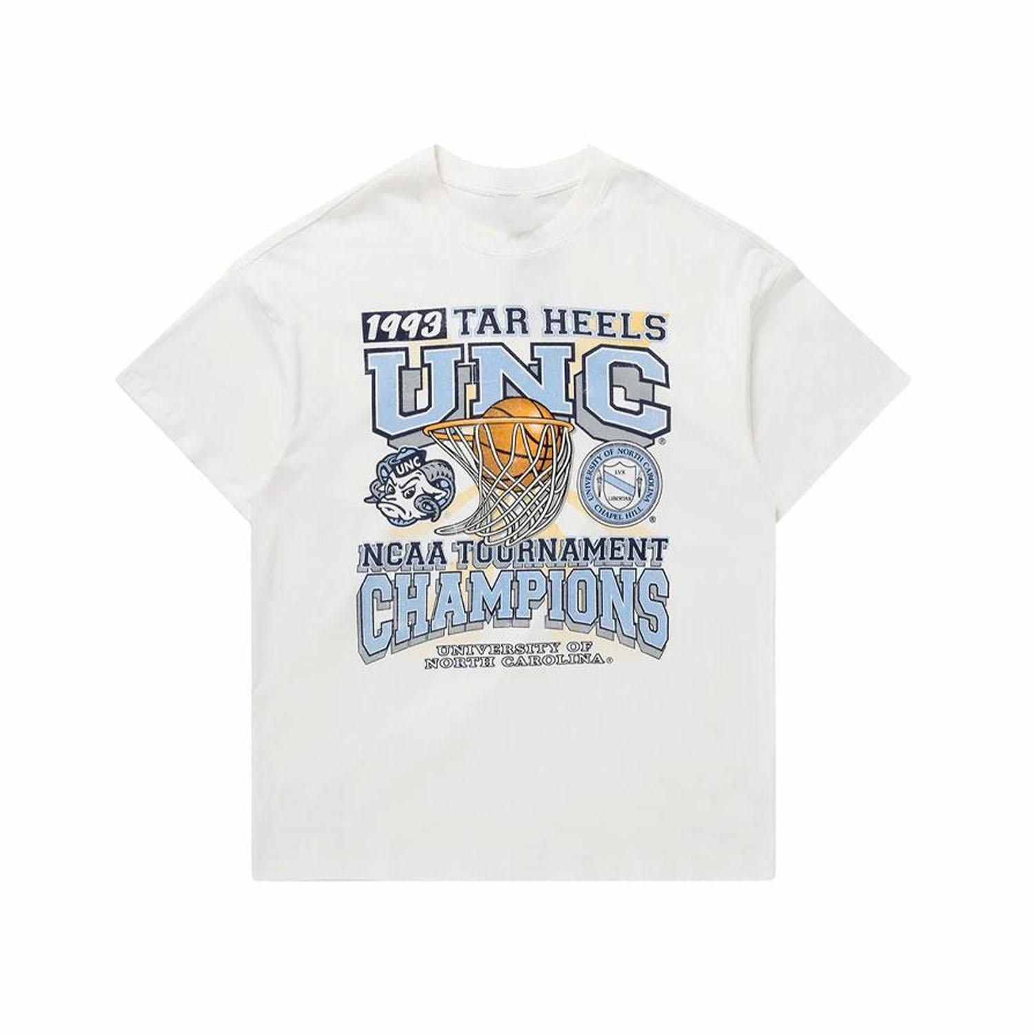 Vintage 1993 Tar Heels ncaa T0urnament Champs T shirt