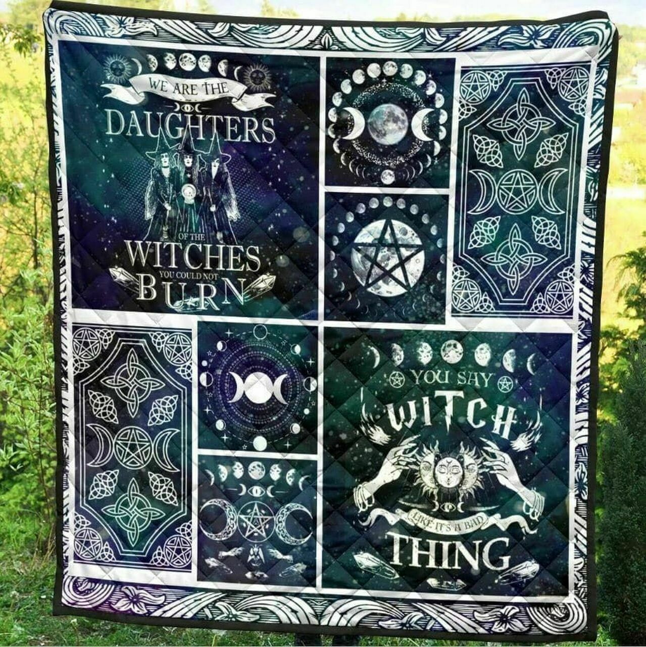 You Say Witch Like It’S A Bad Thing Halloween Fleece Blanket | Bk5734