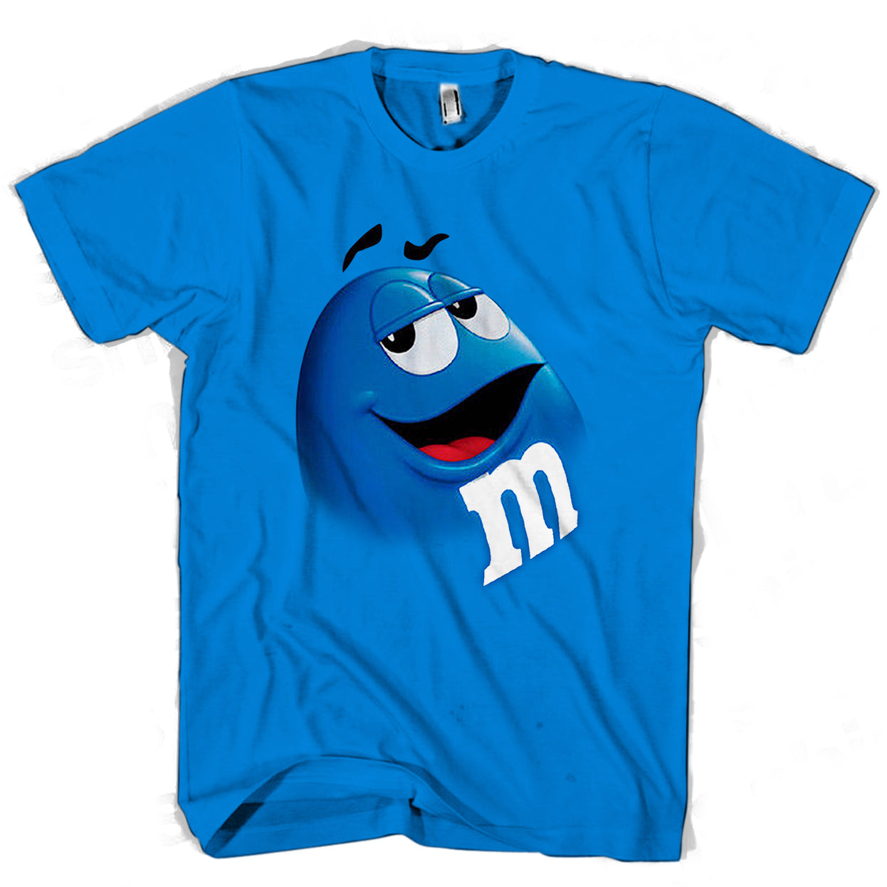 M And M Chocolate Candy Blue Man’S Tee T-Shirt