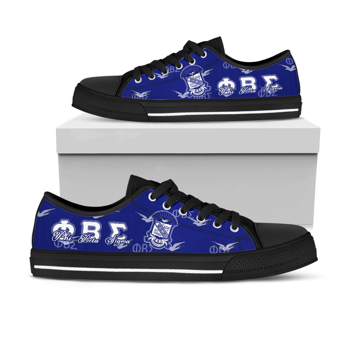 Fraternity Footwear – Phi Beta Sigma Low Top Shoe