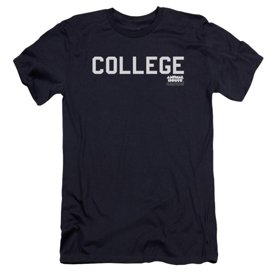 Animal House College Men’s Premium Slim Fit T-Shirt