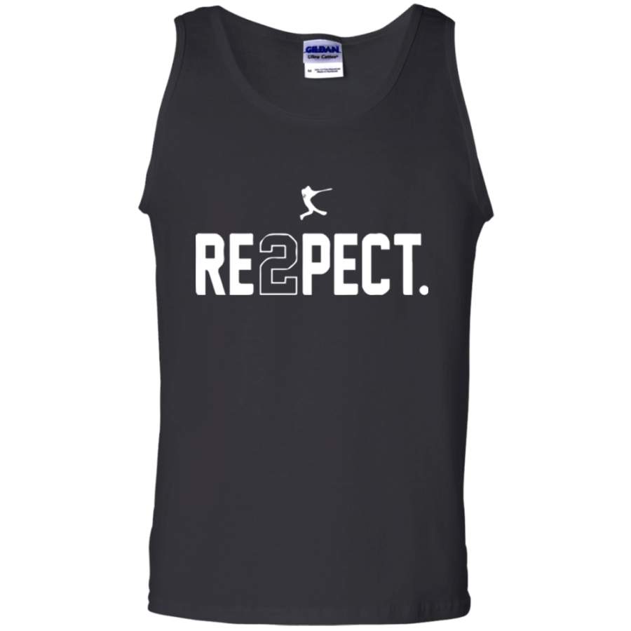 AGR Derek Jeter RESPECT – RE2PECT – Derek Jeter Final Season shirt (1) Cotton Tank Top