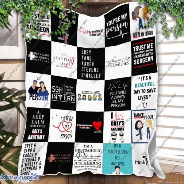 Grey’S Anatomy Blanket For Fans – Fans Design Blanket