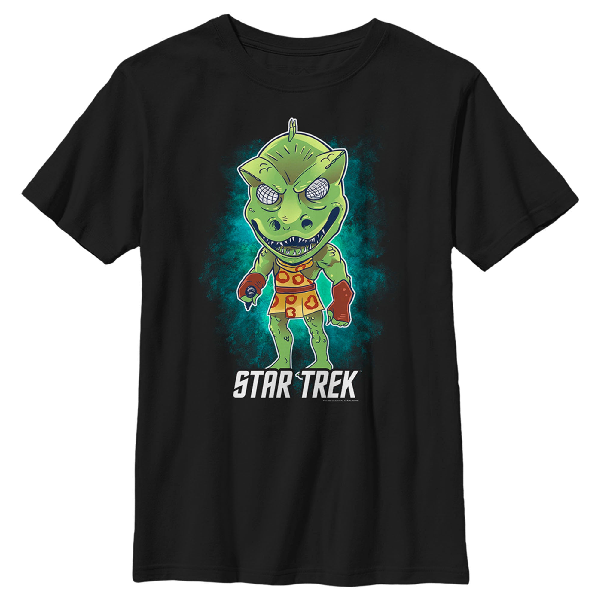 Boy’S Star Trek: The Original Series Cartoon Gorn Alien T-Shirt