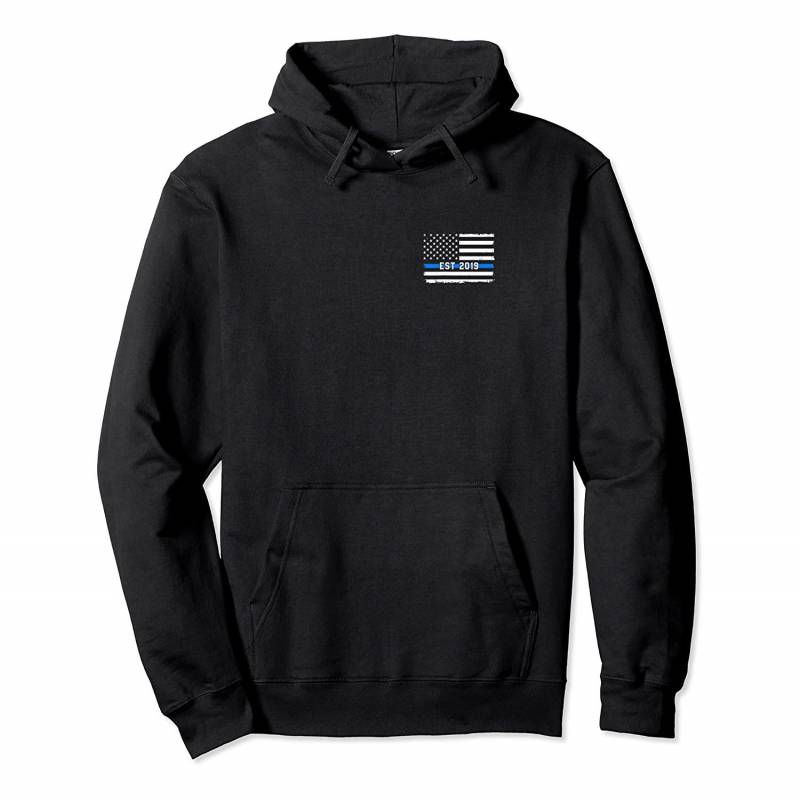 2019 Police Officer Graduation Shirt Thin Blue Line Gift Pullover Hoodie, T-Shirt, Sweatshirt