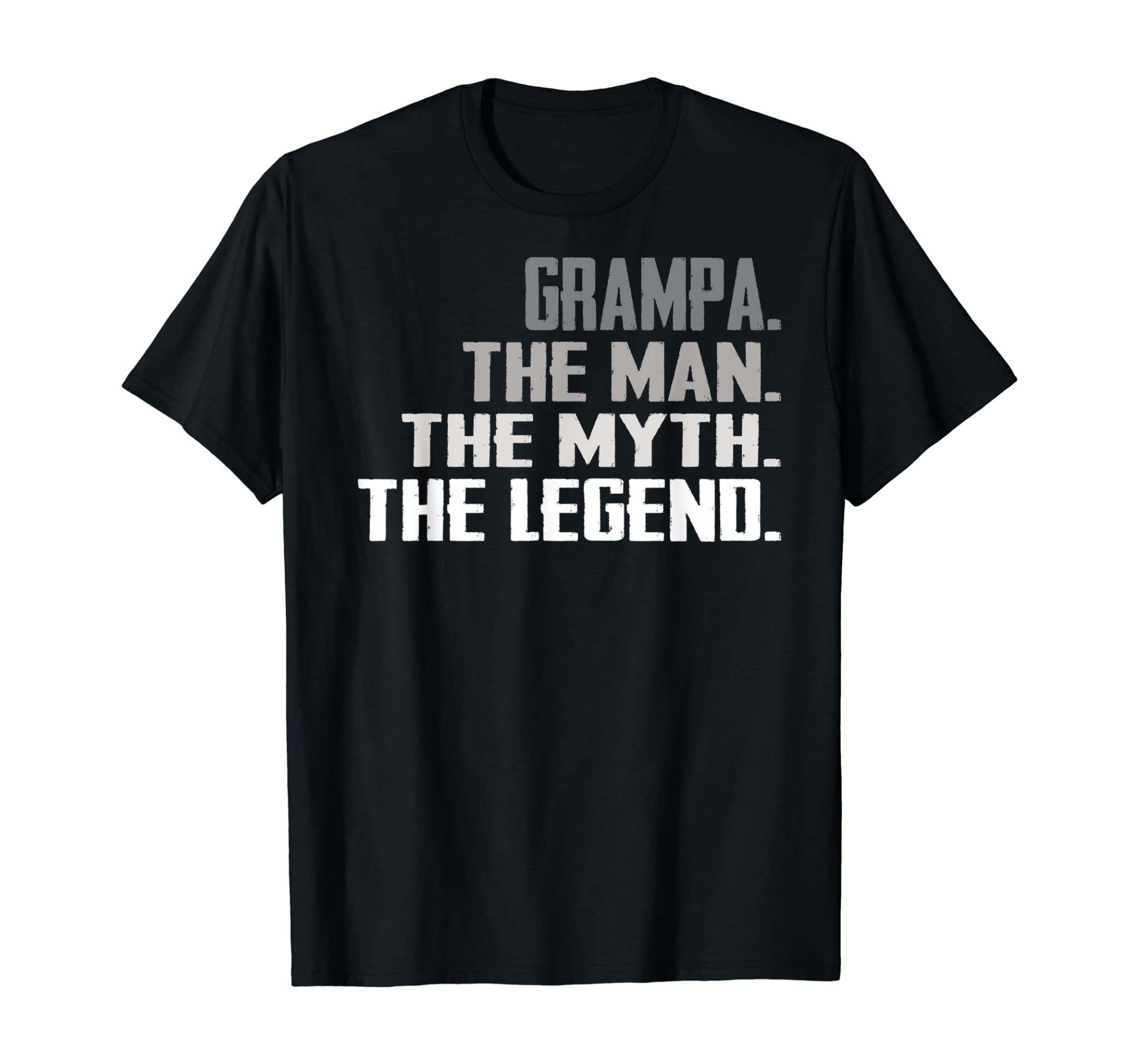 Men Grampa The Man The Myth The Legend Shirt Father Day Gift