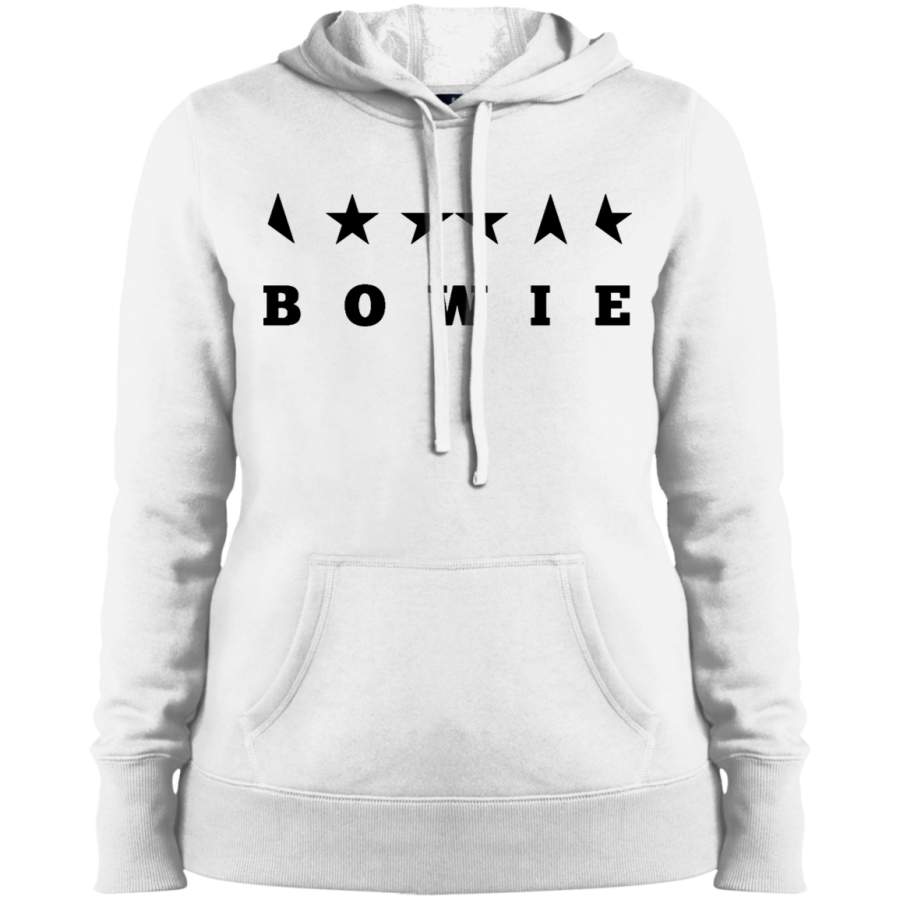 AGR David Bowie Blackstar Ladies’ Pullover Hooded Sweatshirt