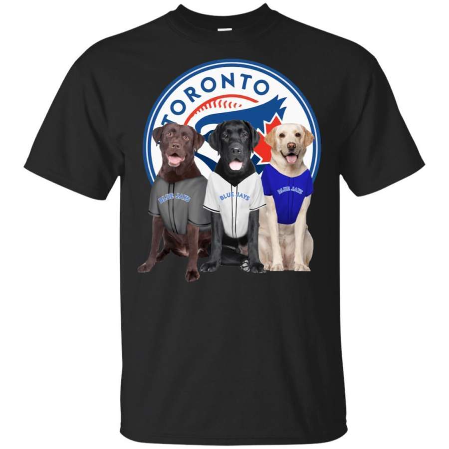 Labrador Retriever And Toronto Blue Jays Shirt Fan HT208