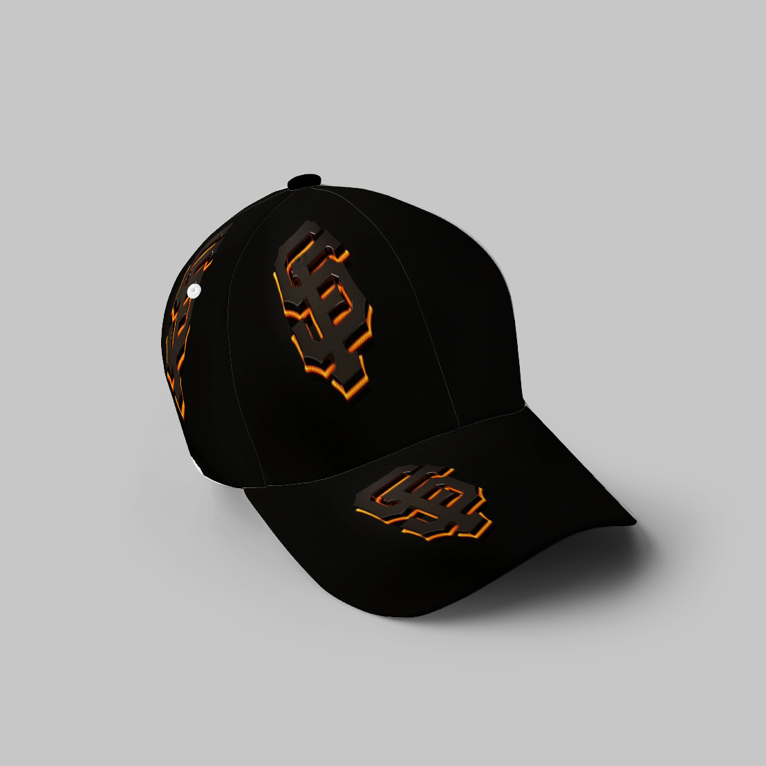 San Francisco Giants Art 7 3D Printing Baseball Cap Classic Hat