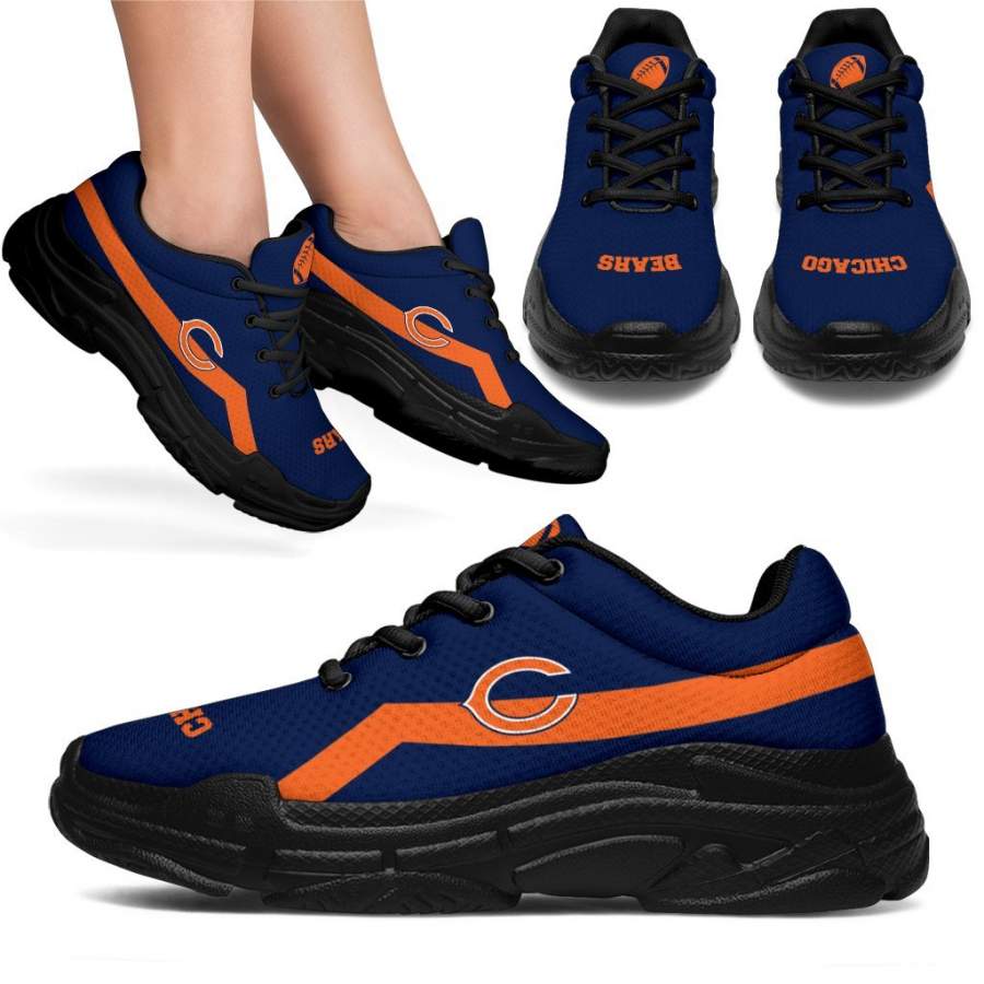 Edition Chunky Sneakers With Line Chicago Bears Shoes