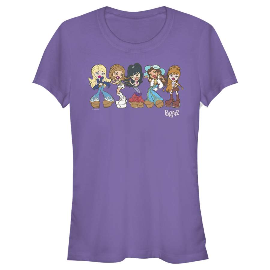 Bratz Junior’s Groovy Fashion  T Shirt Purple S