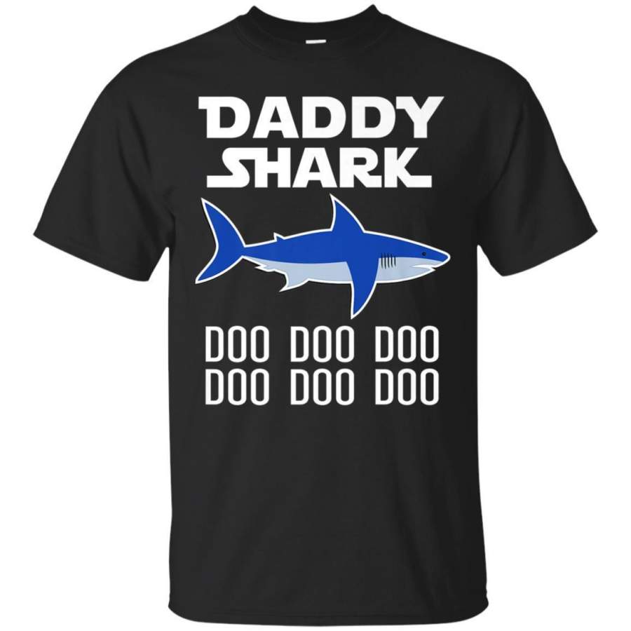 AGR Daddy Shark Tshirt  4th Of July Matching Family Shirts Jaq T-shirt