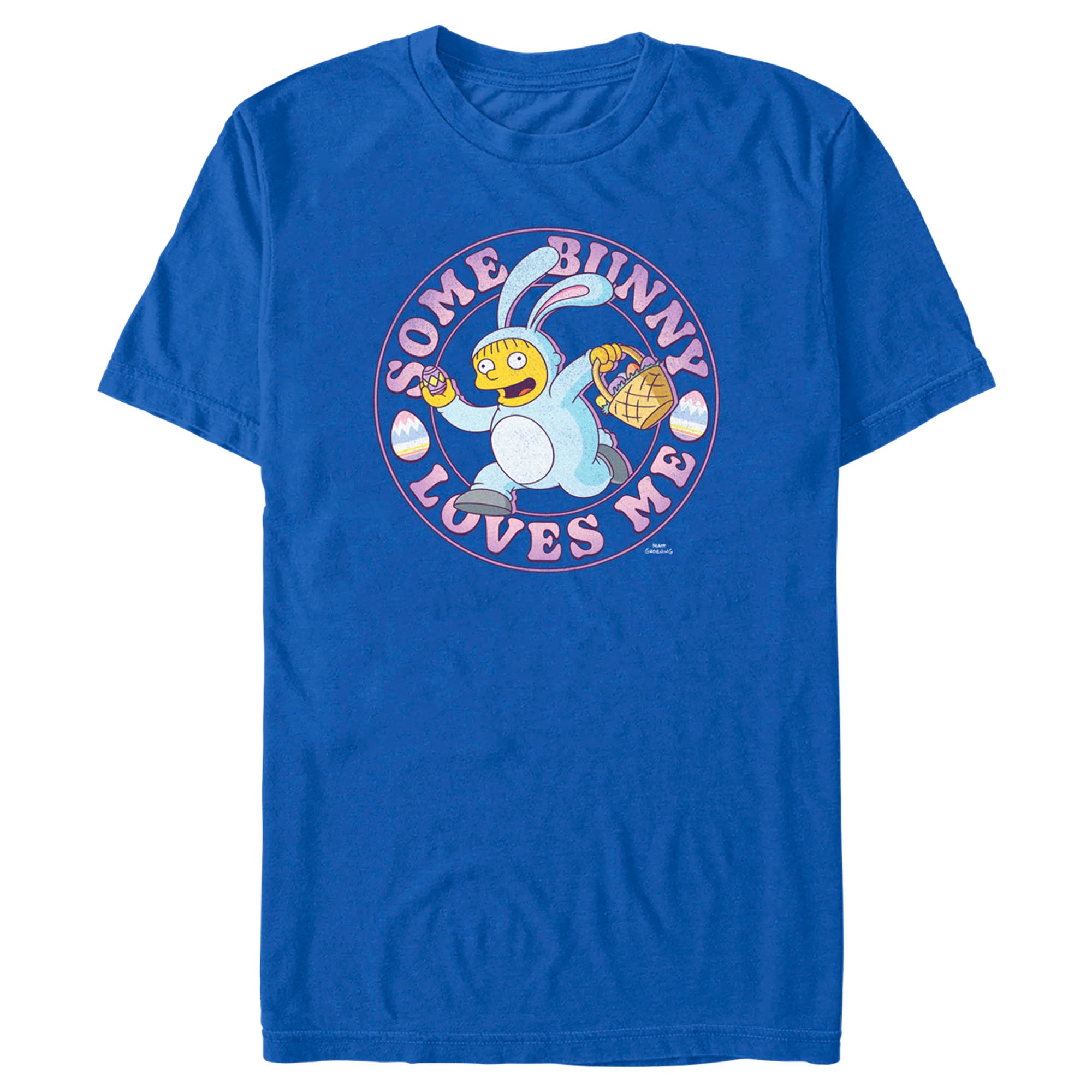 Men’S The Simpsons Easter Ralph Some Bunny Loves Me T-Shirt