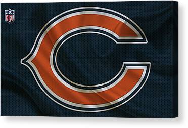 30 Chicago Bears Joe Hamilton Canvas Print