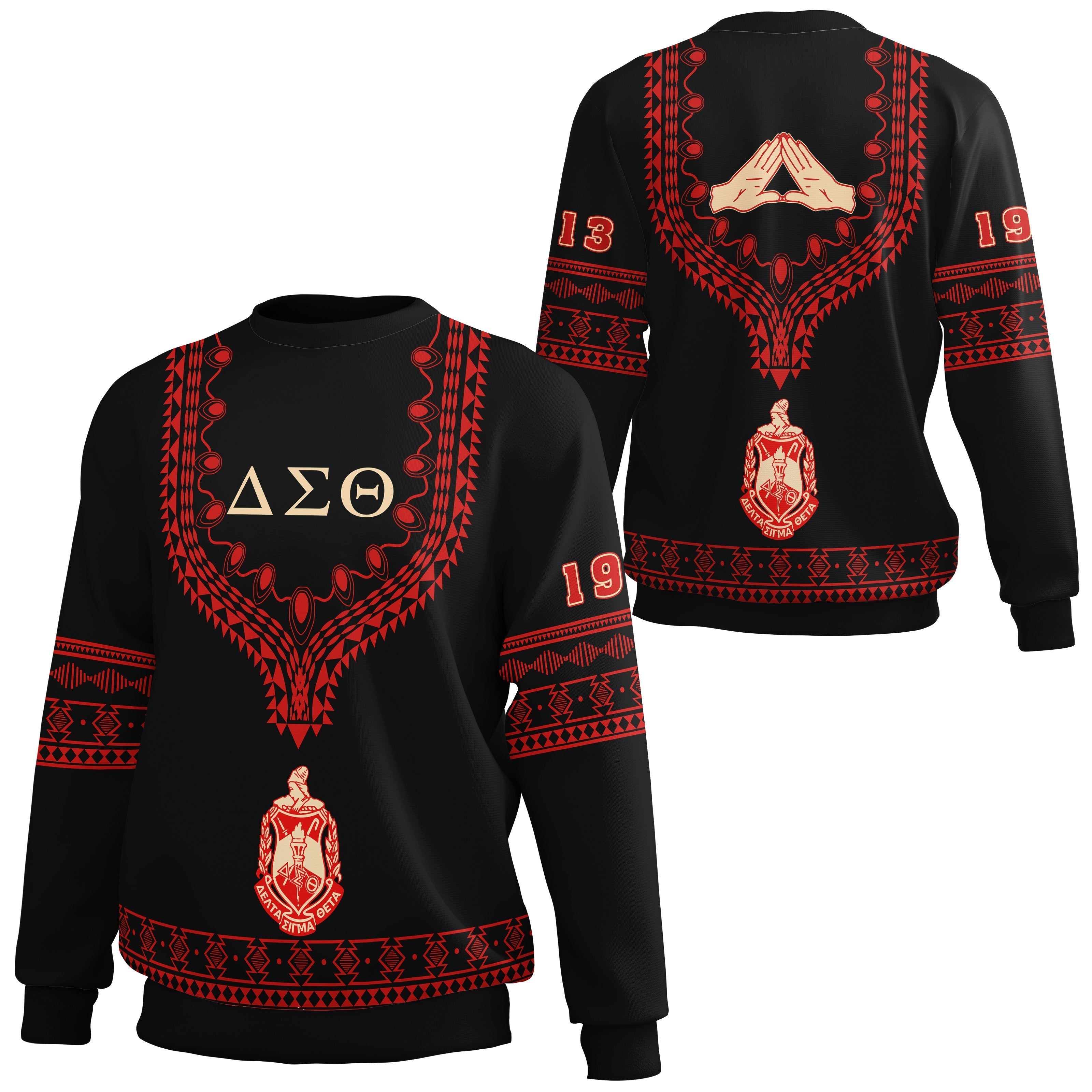 Greek Life Shirt – Delta Sigma Theta Dashiki Sweatshirt – Alva Style