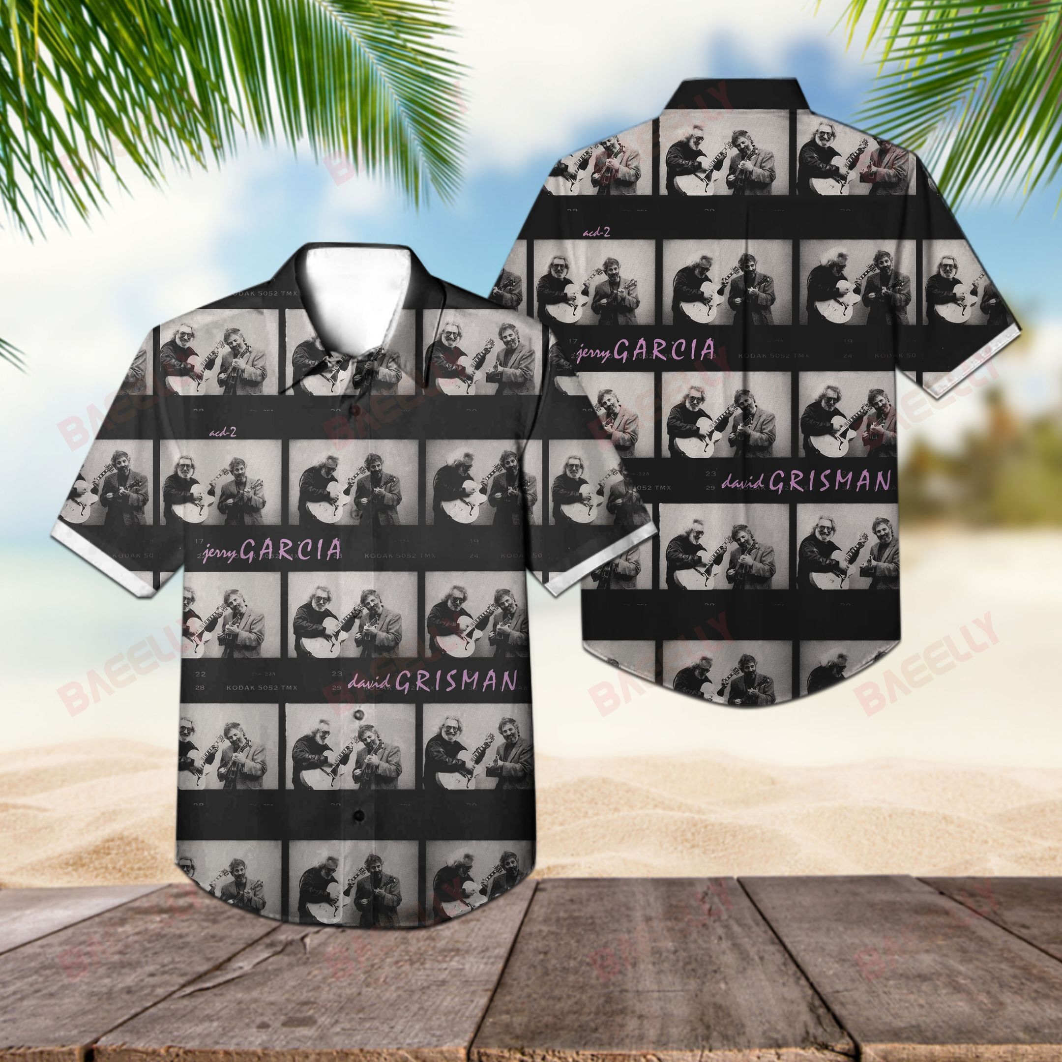 Jerry Garcia Hawaii Grateful Dead Black Hawaii Hawaii Shirt Ha94952