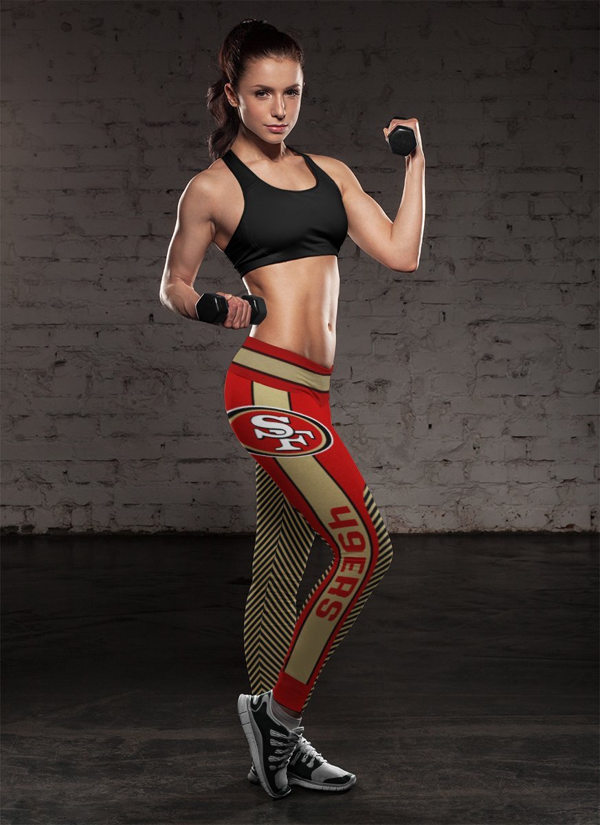 Colorful Gorgeous Fitting Fabulous San Francisco 49ers Leggings