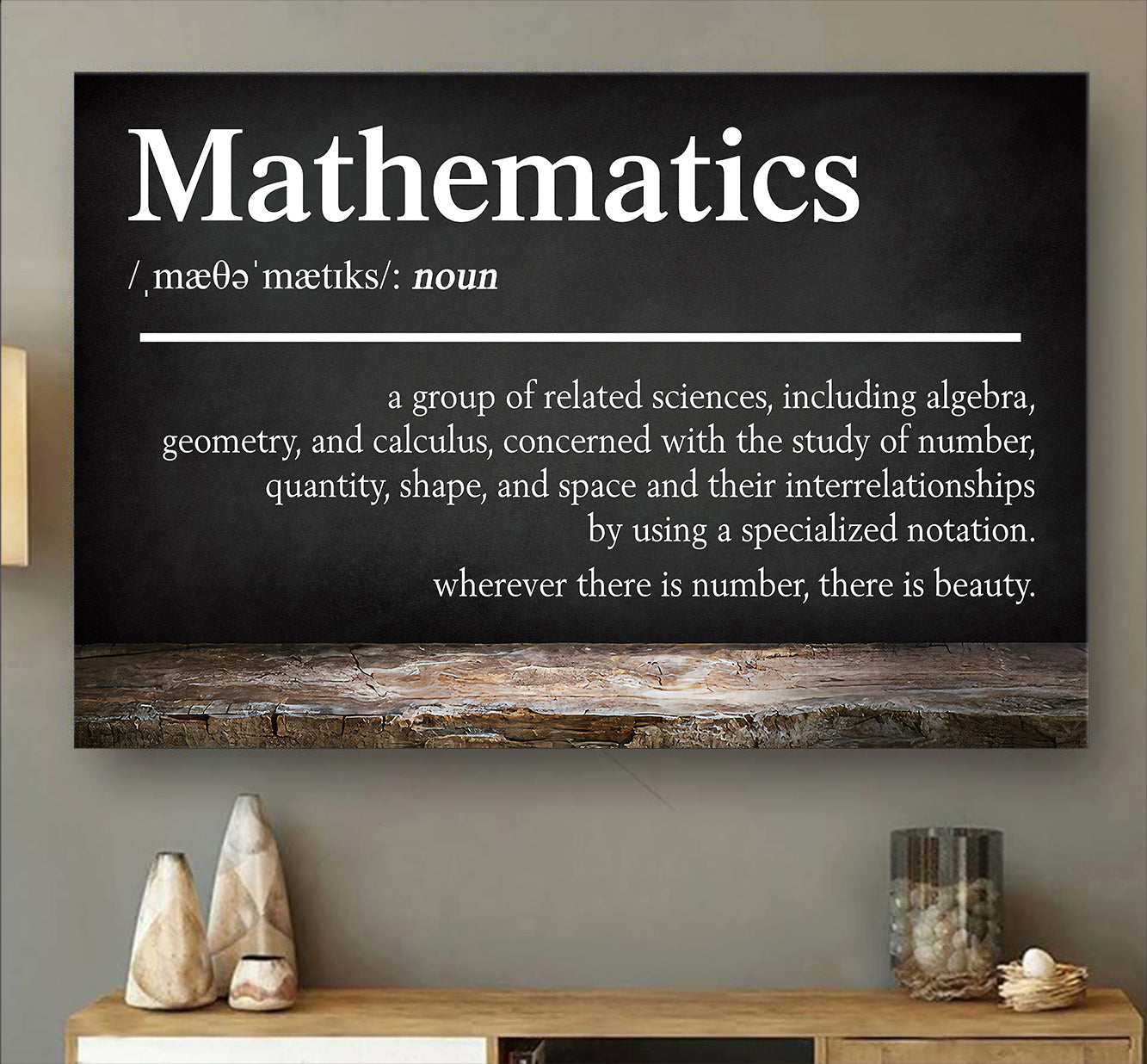 mathematics-definition-poster-premium-poster-poster-art-design