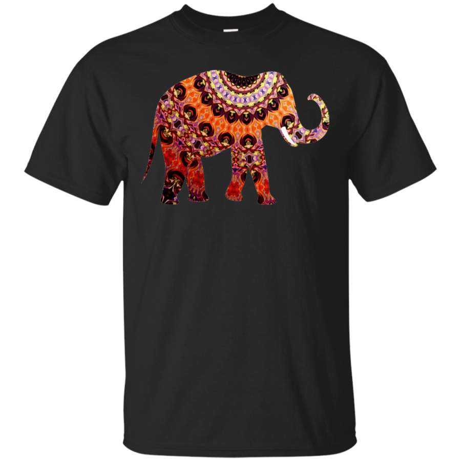 Elephants – Cute Elephant African Tribal Watercolor Artwork elephants T Shirt & Hoodie