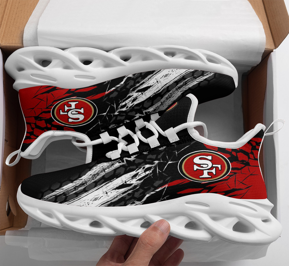 San Francisco 49Ers Yezy Running Sneakers Bg81