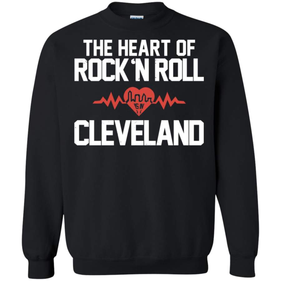 AGR The heart of Rock ‘n Roll is in Cleveland Sweatshirt